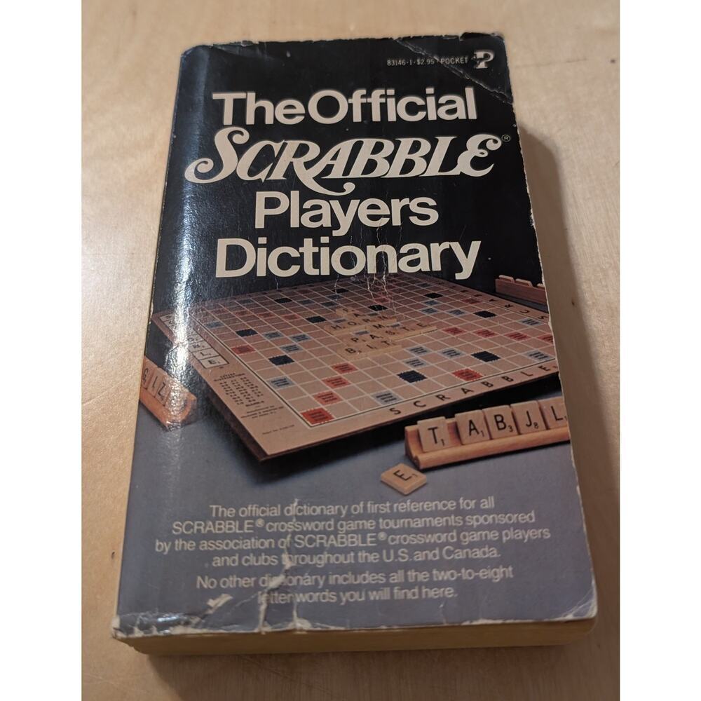 🎃1978 Official Scrabble Players Dictionary